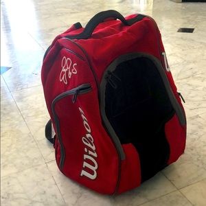 Roger federer backpack